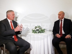 Гърция - Румен Радев - Матиас Корман - среща