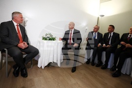 Гърция - Румен Радев - Матиас Корман - среща