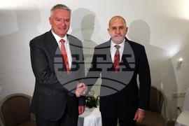 Гърция - Румен Радев - Матиас Корман - среща