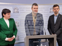 Столичен общински съвет - общински съветници - брифинг