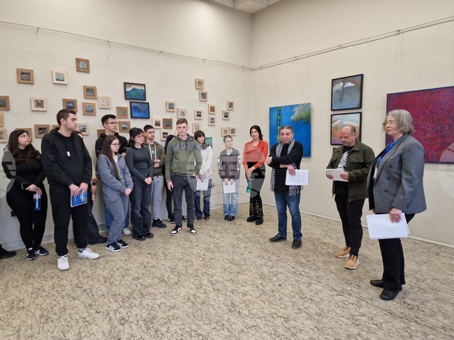 Изложба на полска художничка е част от международен проект във Факултета по изобразително изкуство на Великотърновския университет