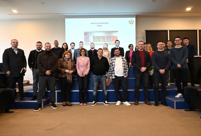 Българският футболен съюз организира двудневен семинар по спортно право