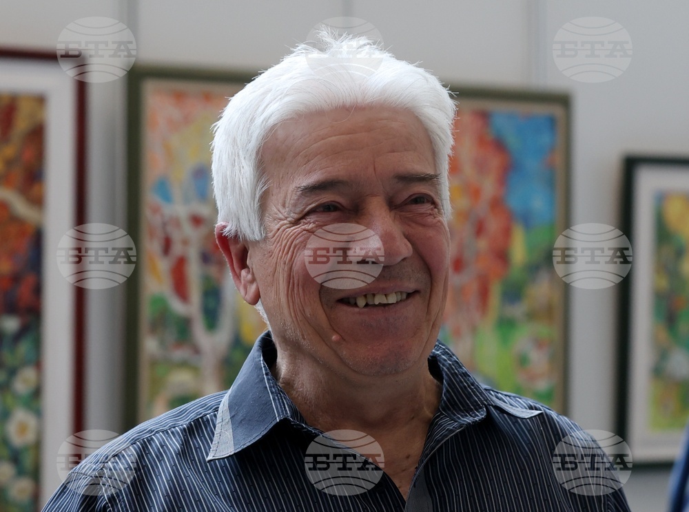 Charity Exhibition of Paintings by Jivko Yanev Unveiled in Parliament