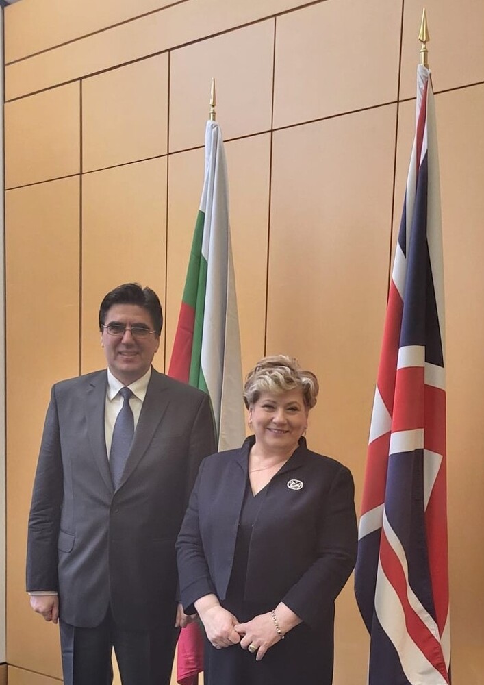 Bulgarian Ambassador in London Meets with Chair of Foreign Affairs Committee of UK Parliament