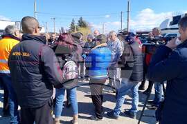 ГКПП Кулата - протест - шофьори