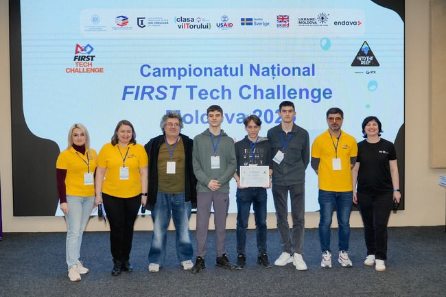 Отбор от Тараклия получи три отличия на национални и международни състезания по роботика