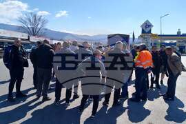 ГКПП Кулата - протест - шофьори