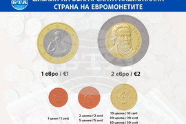 Дизайн на българската национална страна на евромонетите