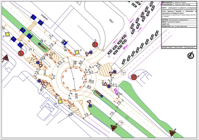 В Сливен предстои нова организация на движението пред КАТ