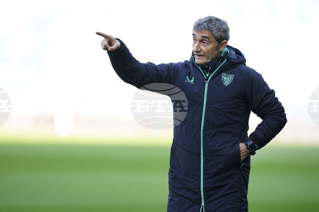 Треньорът на Атлетик Билбао Ернесто Валверде не скри недоволството си от равенството в Шотландия