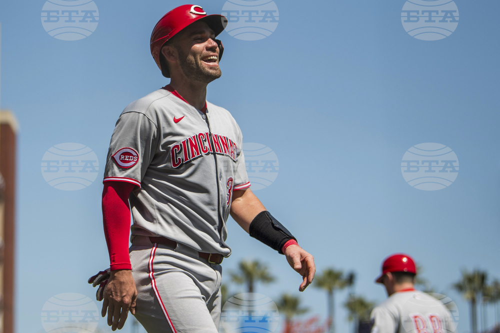Reds Giants Baseball