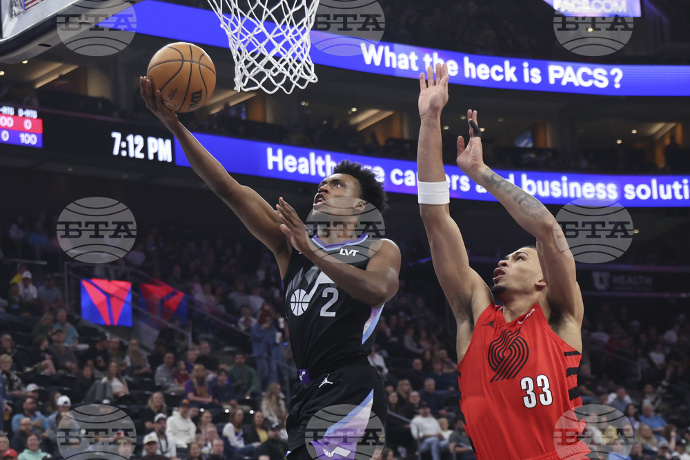 Trail Blazers Jazz Basketball