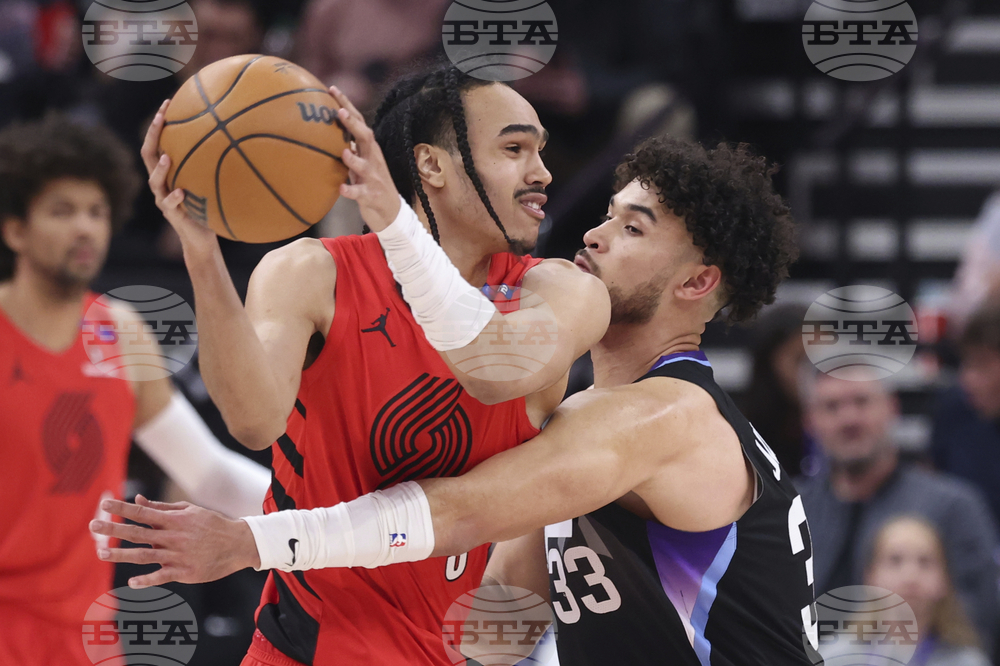 Trail Blazers Jazz Basketball