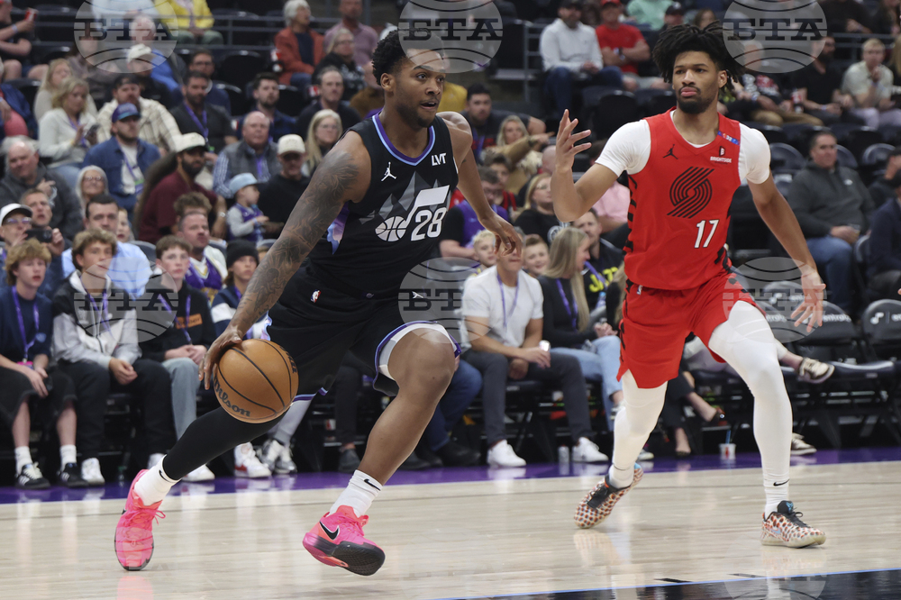 Trail Blazers Jazz Basketball