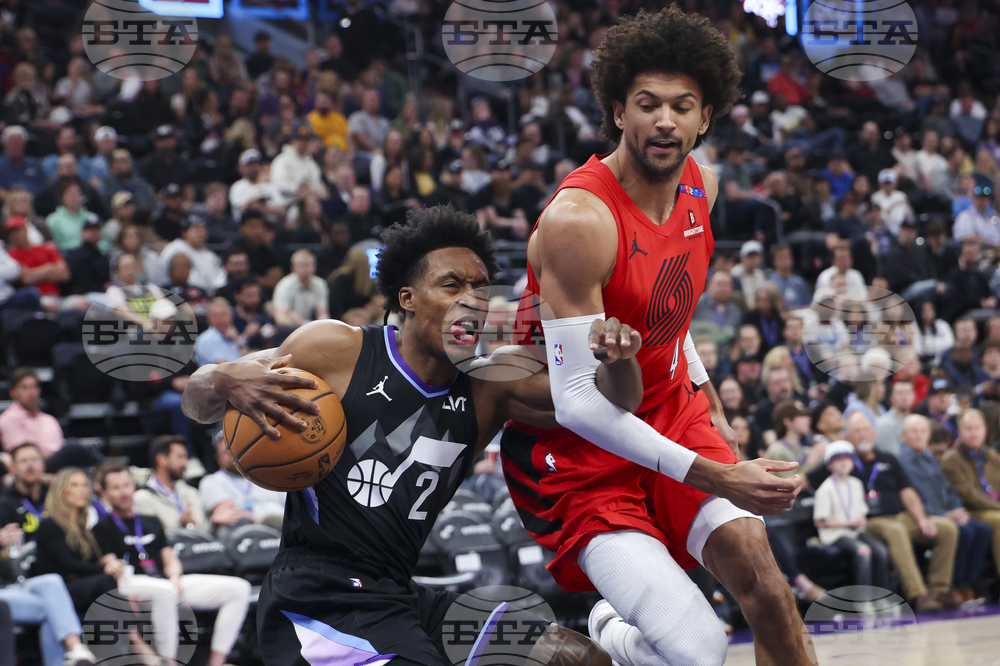 Trail Blazers Jazz Basketball