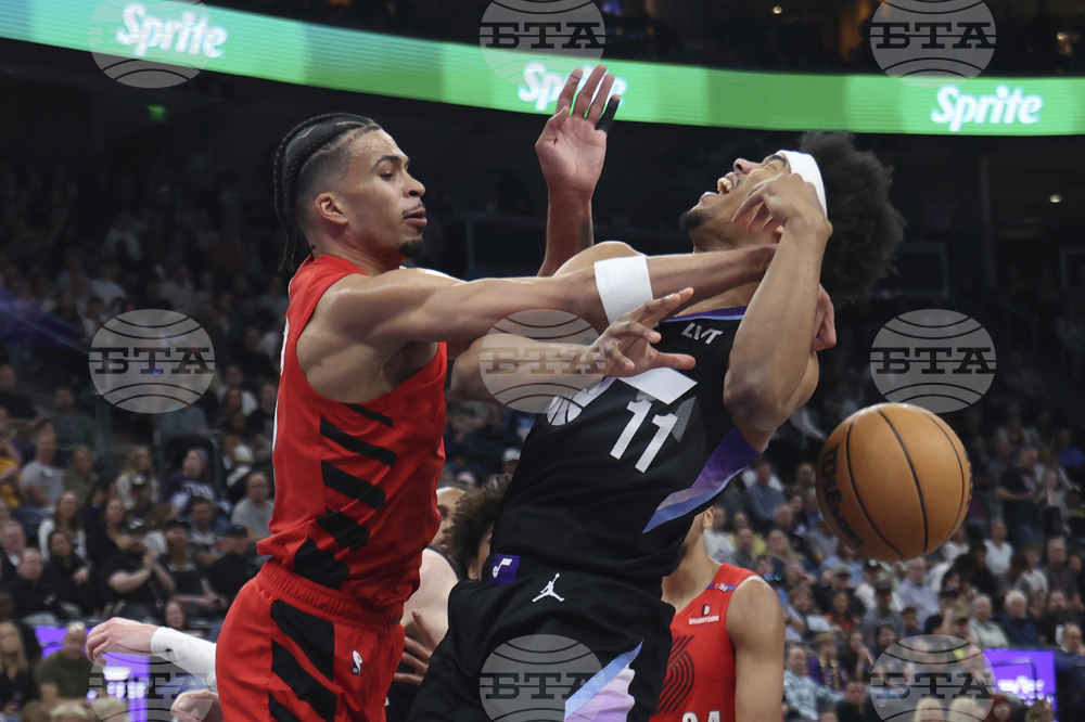 Trail Blazers Jazz Basketball
