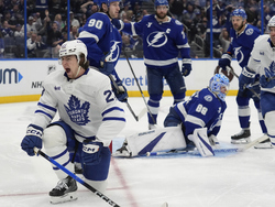 APTOPIX Maple Leafs Lightning Hockey