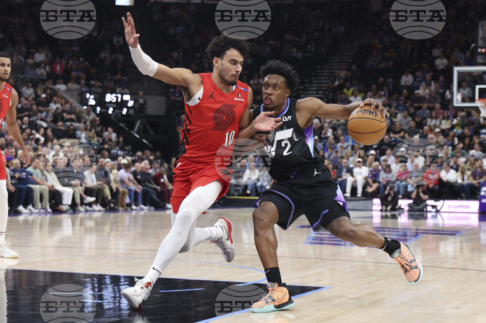 Trail Blazers Jazz Basketball