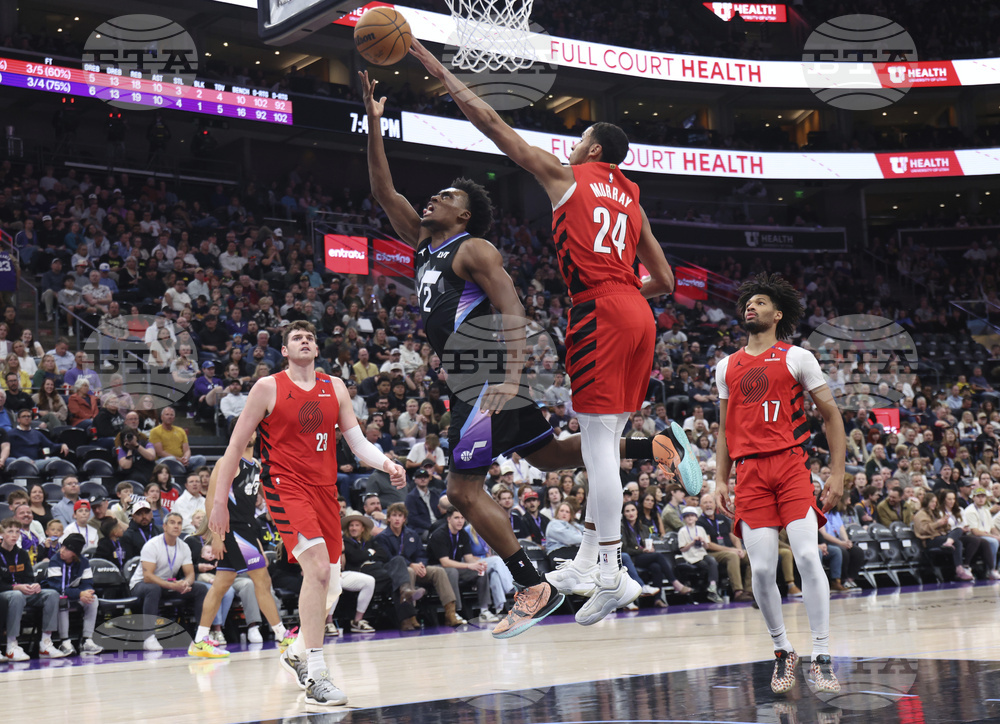 Trail Blazers Jazz Basketball