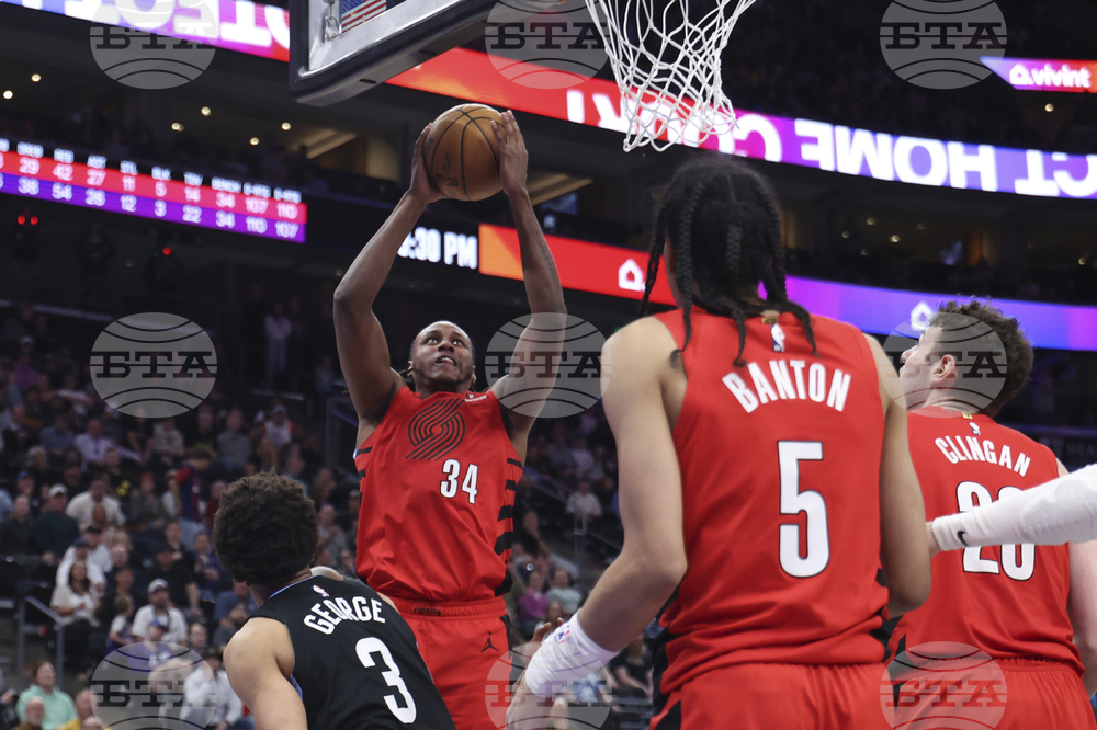 Trail Blazers Jazz Basketball