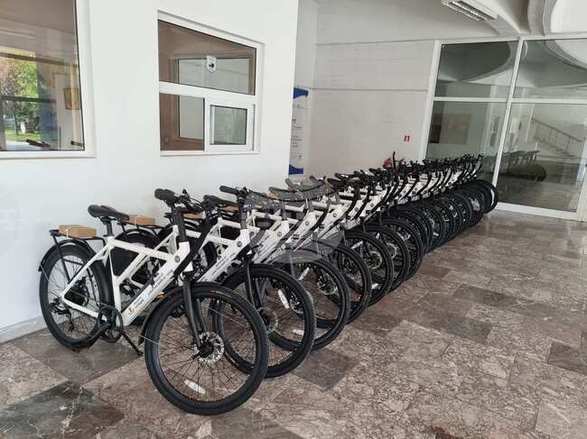 Дарение от 19 електрически велосипеда получи Община Пловдив 