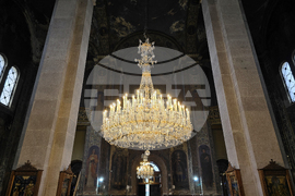 Видин - катедрален храм „Св. Димитър“ - реновирани полилеи