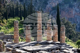 Делфи - Древният град - археологически обект