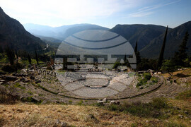 Делфи - Древният град - археологически обект