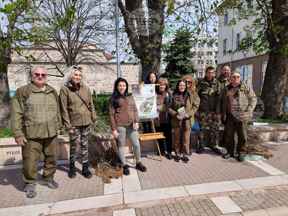 Ямбол - Седмица на гората - дръвчета - инициатива