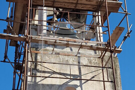 Хасково - църква "Св. Георги" - нов купол и кръст