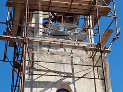 Хасково - църква "Св. Георги" - нов купол и кръст