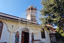 Хасково - църква "Св. Георги" - нов купол и кръст