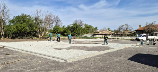 Обновяват спортни игрища в два от кварталите на Търговище 