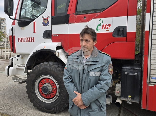 Видинската пожарна ще обучи 500 ученици от първи и втори клас в областта