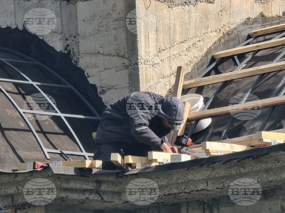 Батановци - храм „Свето Успение Богородично" - строителство