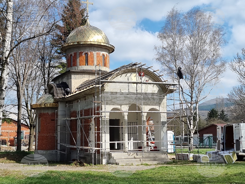 Батановци - храм „Свето Успение Богородично" - строителство