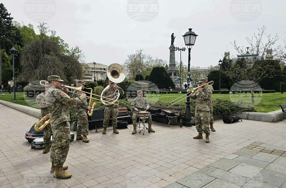 US Army Europe and Africa Band Visits Ruse for a Gig