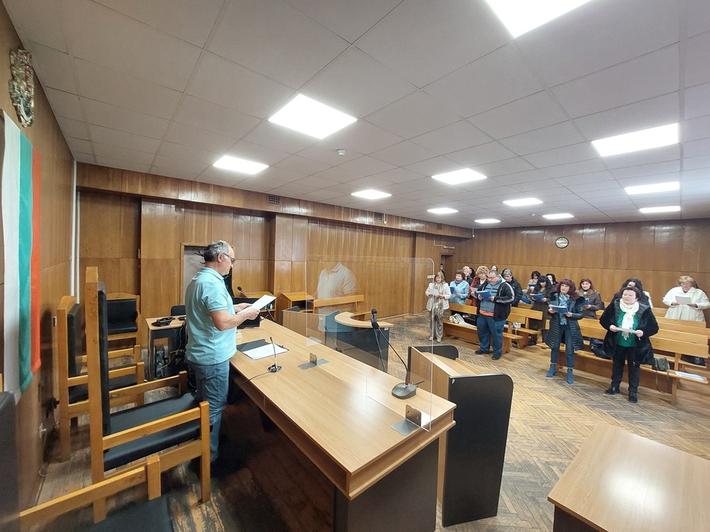 Съдебните заседатели към Районен съд Кюстендил, с мандат 2025- 2029 г. положиха клетва и встъпиха в длъжност