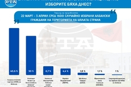 За коя партия биха гласували албанците, ако изборите бяха днес?