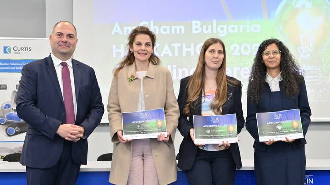 Два студентски проекта са победителите във второто издание на AmCham Bulgaria Hackathon