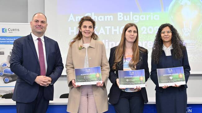 Два студентски проекта са победителите във второто издание на AmCham Bulgaria Hackathon 