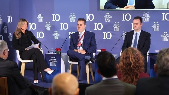 АНА-МПА: Гръцкият енергиен министър Папаставру представи график за дейностите около проучванията за въглеводороди пред Делфийския икономически форум