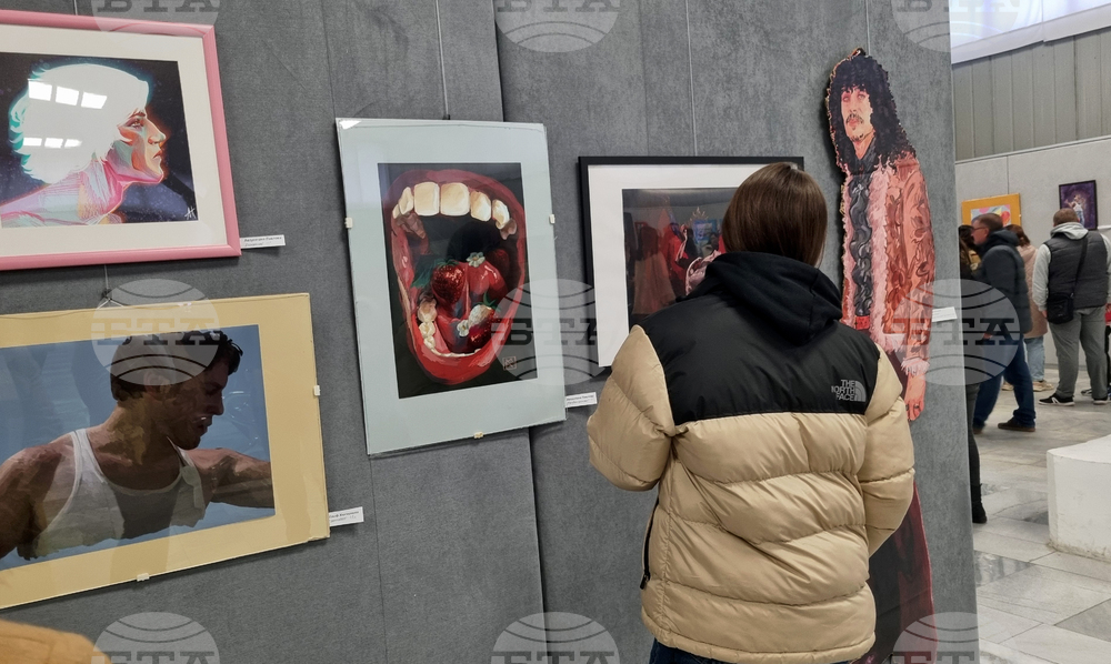 Ученици и учители от Търговище подредиха 181 свои творби в съвместна изложба