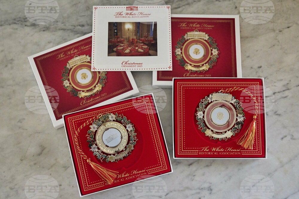 State Dinners White House Ornament