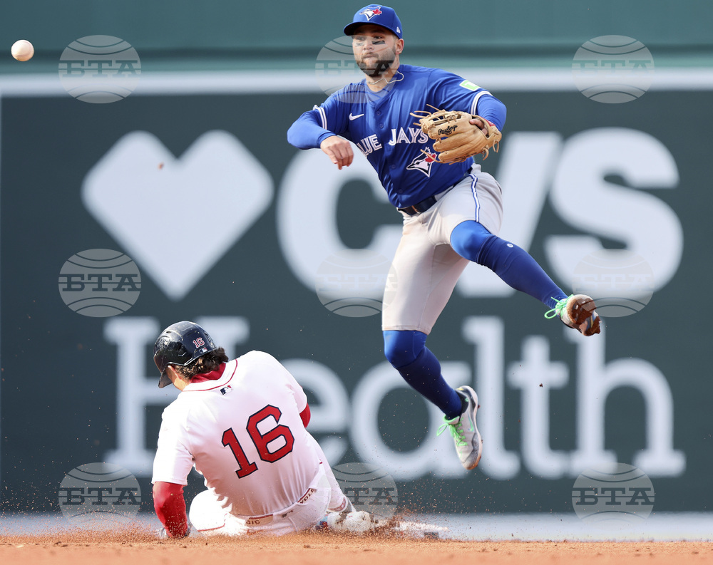 APTOPIX Blue Jays Red Sox Baseball