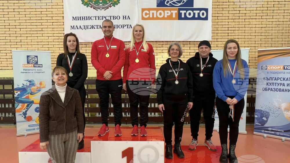 Таня и Антон Ризови спечелиха микса на пушка на Държавното първенство по спортна стрелба