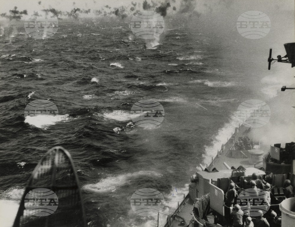 USS Missouri Kamikaze Attack