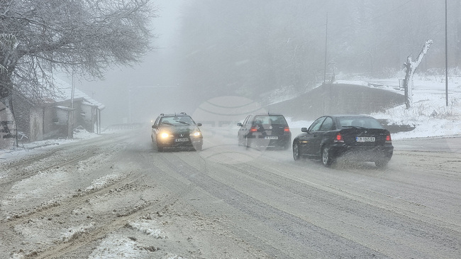 Затруднено е движението по пътя Монтана – Видин в района на Белотинци и при разклона за Медковец по пътя Студено буче – Дъбова махала 