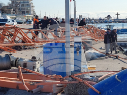 Поморие - строителен кран - инцидент