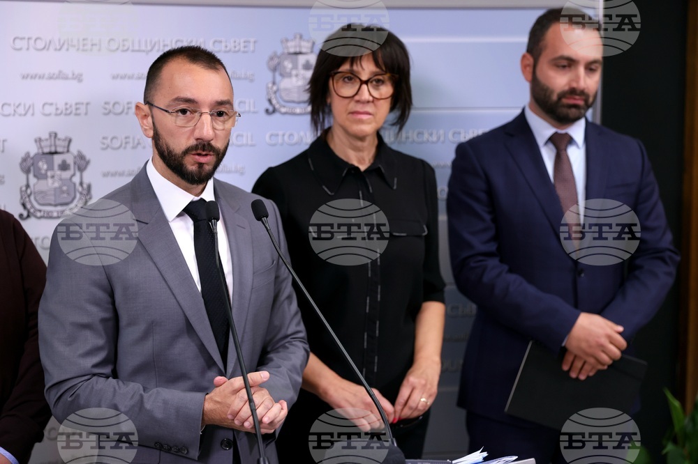 ГЕРБ-СДС - общински съветници - брифинг